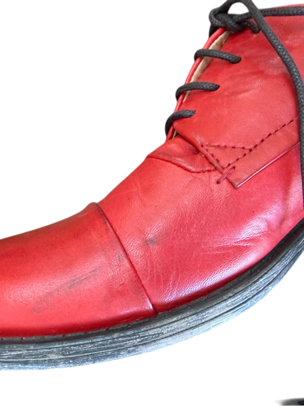 Miz Mooz Red Letty Oxford Flats –  Sz 8.5M - Picture 10 of 10